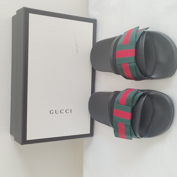 New Women's Pursuit Web Bow Slides Sz 39 - US 8.5-9 - Picture 1 of 9